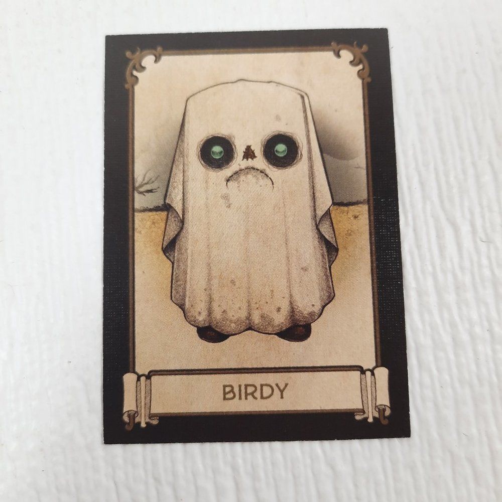 Gideon's Bakehouse Birdy #22 ghost Halloween Trading Card Disney World Springs
